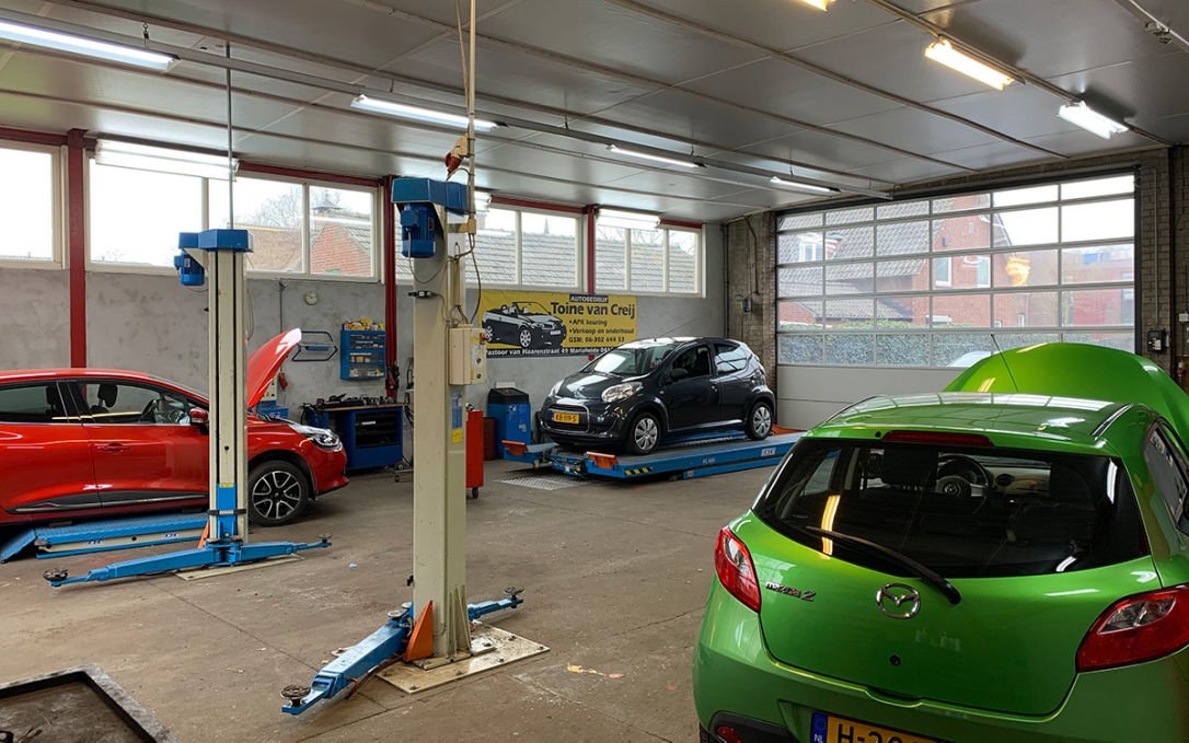 Werkplaats van Autobedrijf Toine van Creij